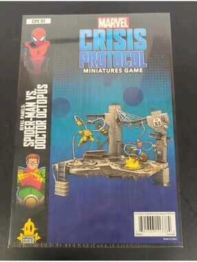 Marvel Crisis Protocol Rival Panels Spider-Man Vs. Doctor Octopus CPE01 Sealed